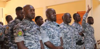 TGI de Dédougou : Une trentaine d’agents renforce la sécurité pénitentiaire