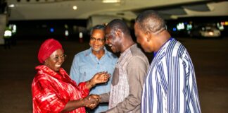 SNC Bobo 2026: la ministre de la Culture du Ghana est arrivée à Bobo-Dioulasso