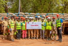 Agence Faso Mêbo: SOGETEL-SA offre 5 000 000 FCFA et 25 tonnes de ciment