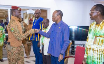 Le président de l’IPN reçoit les orientations du Président du Faso