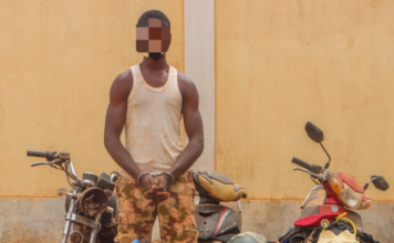 Lutte contre la criminalité urbaine : Un présumé voleur d’armes des sociétés privées de sécurité mis aux arrêts par la Police Nationale à Ouagadougou