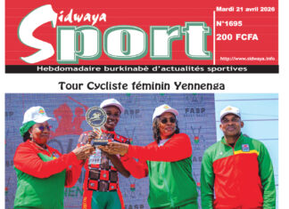 Une Sidwaya Sport du 21-04-2026