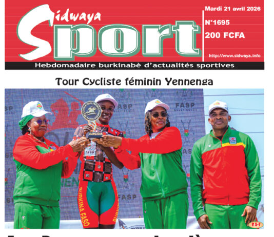 Une Sidwaya Sport du 21-04-2026