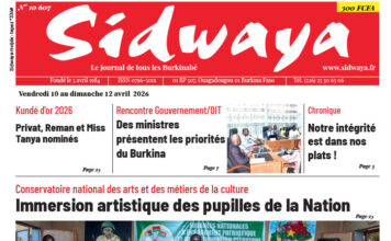 Une Sidwaya du 10 au 12-04-2026