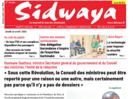 Une Sidwaya du 16-04-2026