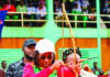 GPNAL Sports traditionnels: le ministre Annick Pikbougoum donne le coup d’envoi