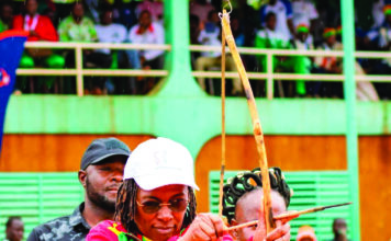 GPNAL Sports traditionnels: le ministre Annick Pikbougoum donne le coup d’envoi