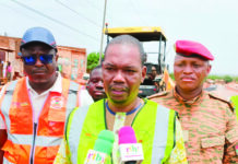 Voiries et assainissements à Bobo-Dioulasso: le ministre Mikaïlou Sidibé constate l’état d’avancement des travaux