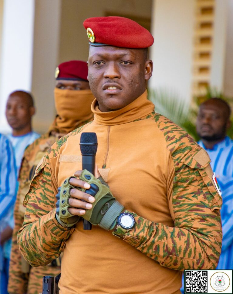Le capitaine Ibrahim Traoré, Président du Faso:  « Nous devons être la flamme qui doit illuminer les esprits des autres Africains »