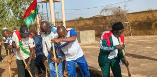 Engagement patriotique Forte mobilisation pour l’assainissement du site Faso Mêbo à Ziniaré