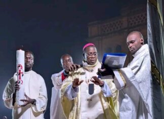Vigile pascale 2026 : Mgr Prosper Kontiébo appel les catholiques à approfondir leur foi en christ ressuscité