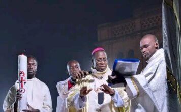 Vigile pascale 2026 : Mgr Prosper Kontiébo appel les catholiques à approfondir leur foi en christ ressuscité