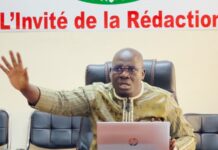 Invité de la Rédaction: le Coordonnateur national de lutte contre la fraude (CNLF), l’inspecteur principal des douanes, Dr Mohamadi COMPAORÉ