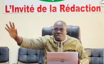 Invité de la Rédaction: le Coordonnateur national de lutte contre la fraude (CNLF), l’inspecteur principal des douanes, Dr Mohamadi COMPAORÉ