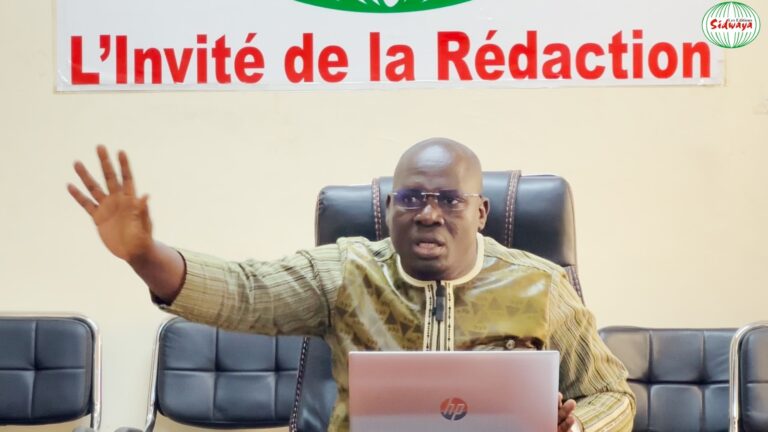 Invité de la Rédaction: le Coordonnateur national de lutte contre la fraude (CNLF), l’inspecteur principal des douanes, Dr Mohamadi COMPAORÉ