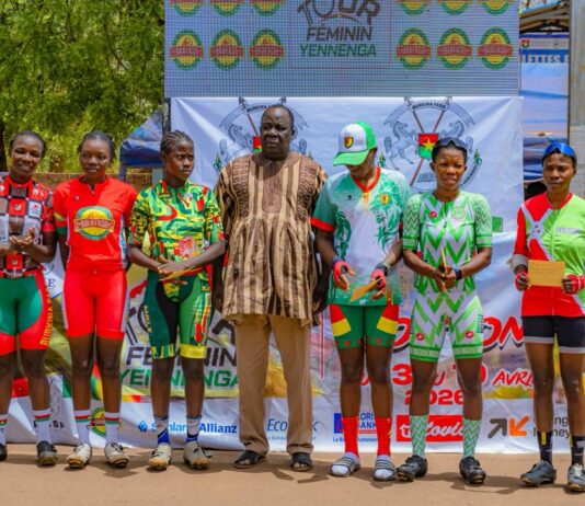 4e étape du Tour féminin Yennenga / Kokologo-Koudougou: un podium aux couleurs du Boulkiemdé à l’arrivée