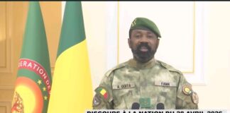 Le Président malien Assimi Goïta à propos des attaques terroristes au Mali: « Les opérations se poursuivront jusqu’à la neutralisation complète des groupes impliqués »