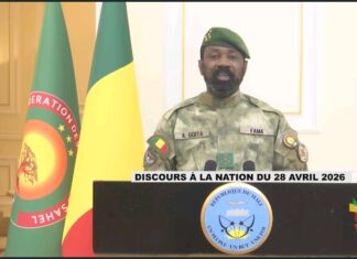 Le Président malien Assimi Goïta à propos des attaques terroristes au Mali: « Les opérations se poursuivront jusqu’à la neutralisation complète des groupes impliqués »