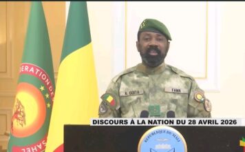 Le Président malien Assimi Goïta à propos des attaques terroristes au Mali: « Les opérations se poursuivront jusqu’à la neutralisation complète des groupes impliqués »