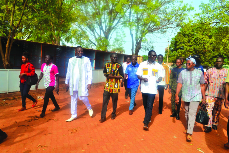 22e édition de la Semaine nationale de la culture: le ministre Gilbert Ouédraogo sur les sites d’hébergement des artistes et des officiels