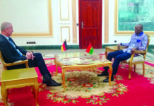 Coopération culturelle: l’ambassadeur d’Allemagne échange avec le président de l’institut Farafina