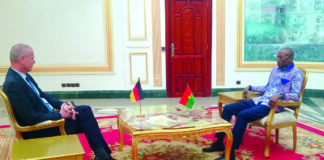 Coopération culturelle: l’ambassadeur d’Allemagne échange avec le président de l’institut Farafina