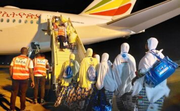 Vol inaugural du Hadj 2026: 342 pèlerins s’envolent pour la Terre sainte