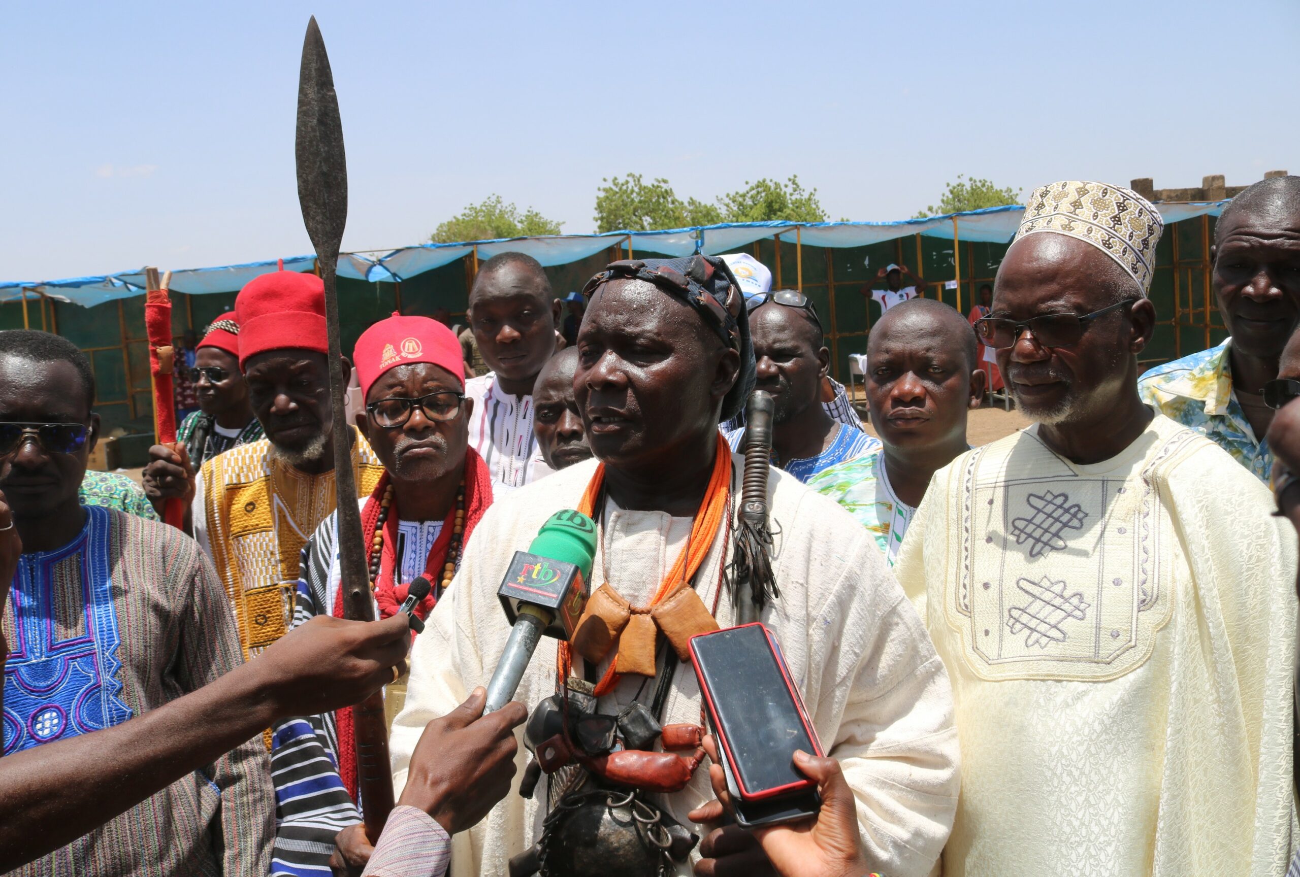 2.Tadaano Oyienbiga Oyenboiro Nassoulibiga, promoteur du centre : « Nous voulons faire du CRCIT-MRPG un espace de référence pour la documentation et la valorisation du patrimoine gulmancé ».