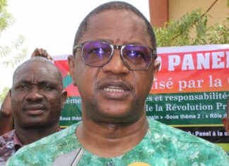 Nouna: La veille citoyenne mobilise autour de la RPP Les populations veulent être actrices de la RPP, dixit le ministre Karamoko Jean Marie Traoré.