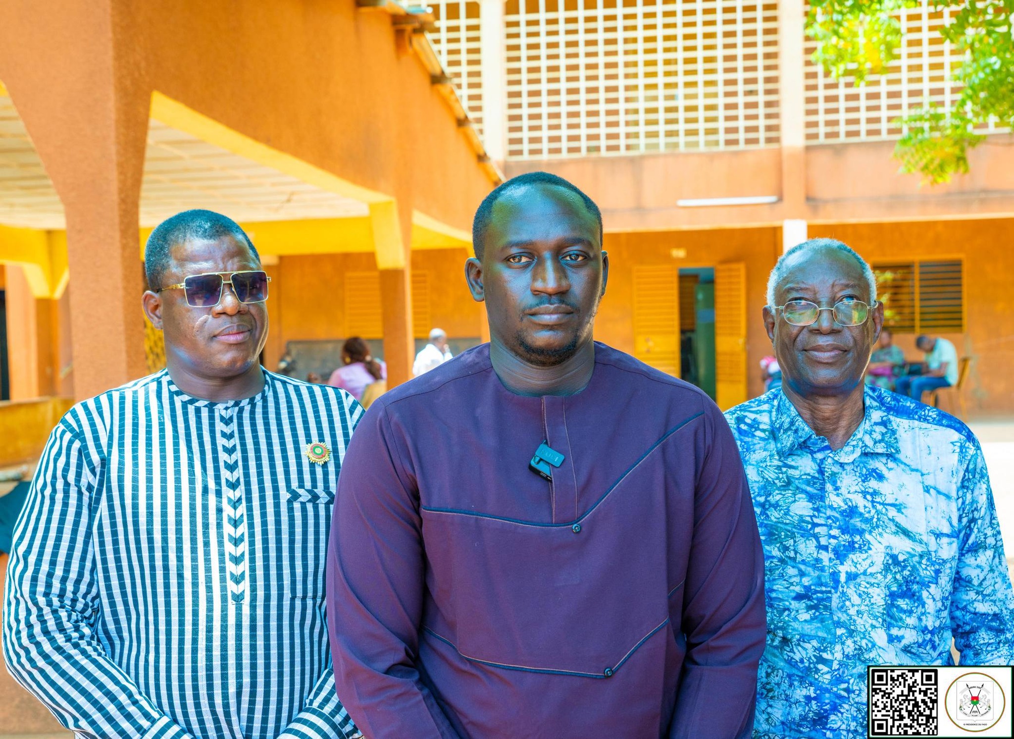 Le représentant de l’Administrateur général du Groupe Interface SA, M. Lionel COMPAORÉ, a souligné que ce don s’inscrit dans la volonté de l’entreprise d'accompagner la dynamique révolutionnaire en cours