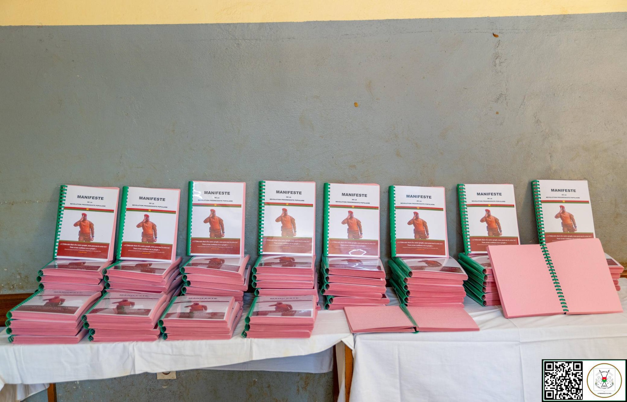 Une centaine d'exemplaires ont été remis à l'Union Nationale des Associations Burkinabè pour la Promotion des Aveugles et Malvoyants