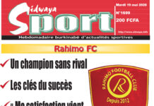 Une Sidwaya Sport du 19-05-2026
