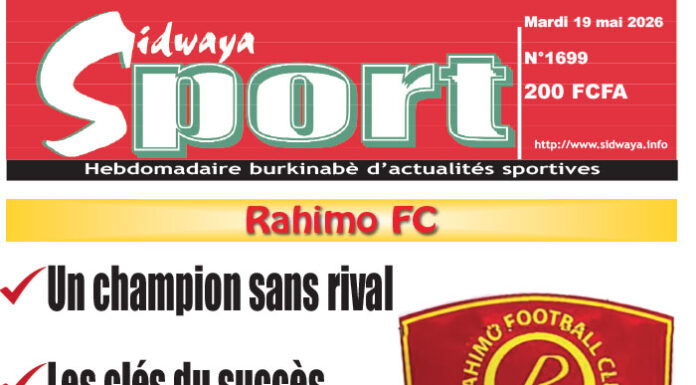 Une Sidwaya Sport du 19-05-2026