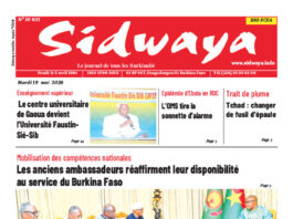 Une Sidwaya du 19-05-2026