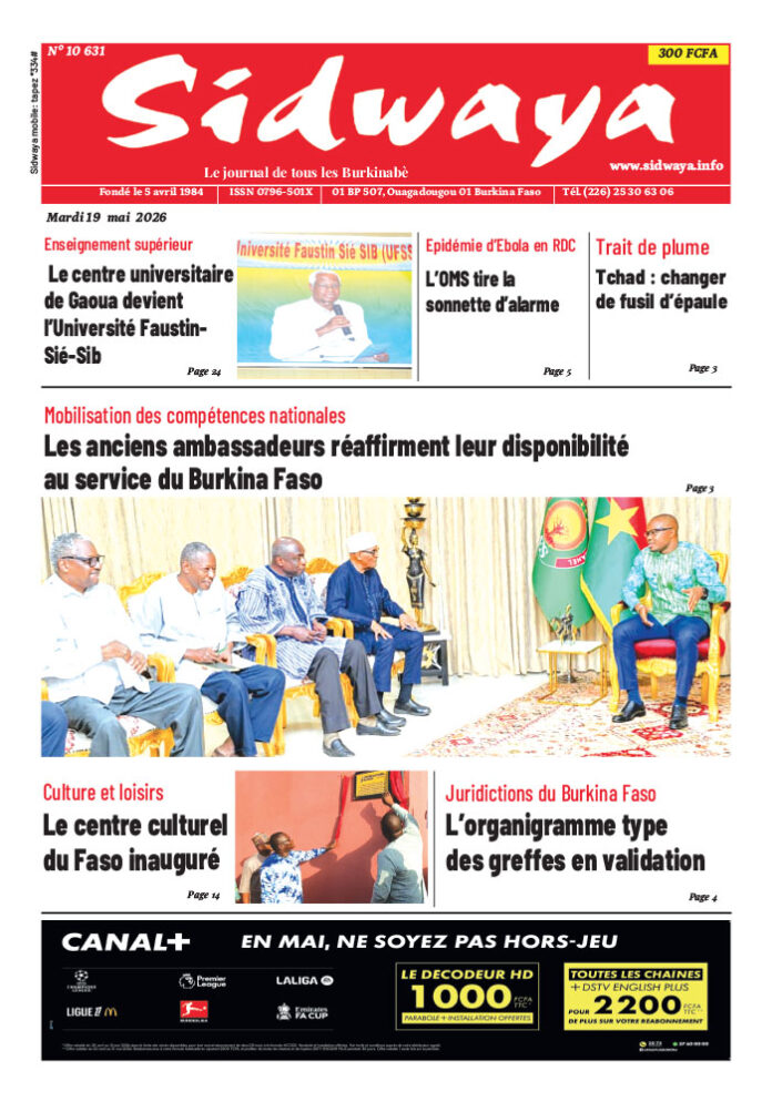 Une du 19-5-2026
