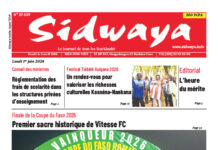 Une Sidwaya du 01-06-2026