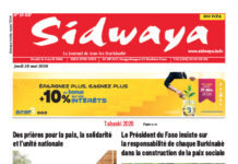 Une Sidwaya du 28-05-2026