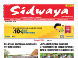 Une Sidwaya du 28-05-2026