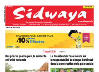 Une Sidwaya du 28-05-2026