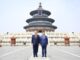 Chine : Le Président Xi Jinping et le Président américain Donald Trump visitent le Temple du Ciel