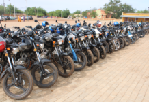 VDP du Zoundwéogo :Une centaine de motos offertes pour améliorer la mobilité