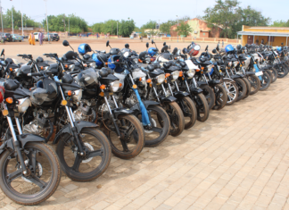 VDP du Zoundwéogo :Une centaine de motos offertes pour améliorer la mobilité