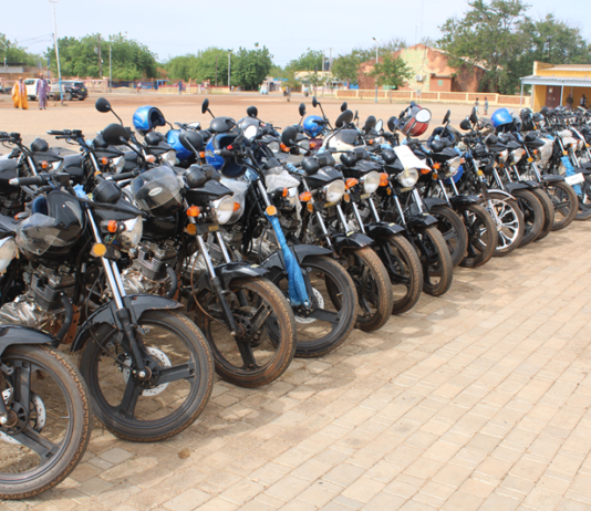 VDP du Zoundwéogo :Une centaine de motos offertes pour améliorer la mobilité