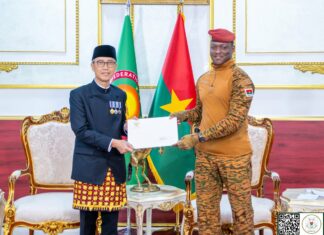 PRÉSENTATION DE LETTRES DE CRÉANCE : S.E.M. Bambang SUHARTO pour renforcer la coopération entre l’Indonésie et le Burkina Faso
