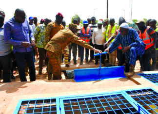 Périmètre irrigué de Loumbila : 60 hectares mis en eau pour booster la production semencière
