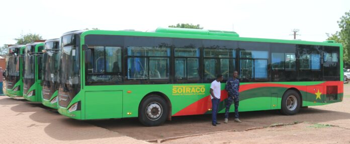 Pour cette première expérience, huit bus ont été déployés.