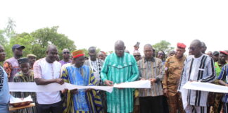 Délégation spéciale régionale du Centre-Ouest: 16,8 km de pistes rurales inaugurées