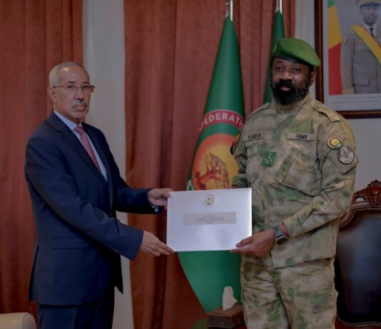 Diplomatie: le ministre mauritanien de la Défense porteur d’un message du Président Ghazouani au chef de l’Etat