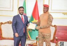 PRÉSENTATION DE LETTRES DE CRÉANCE : S.E.M. Jama Hassan KHALIF pour renforcer l’axe Ouagadougou-Mogadiscio