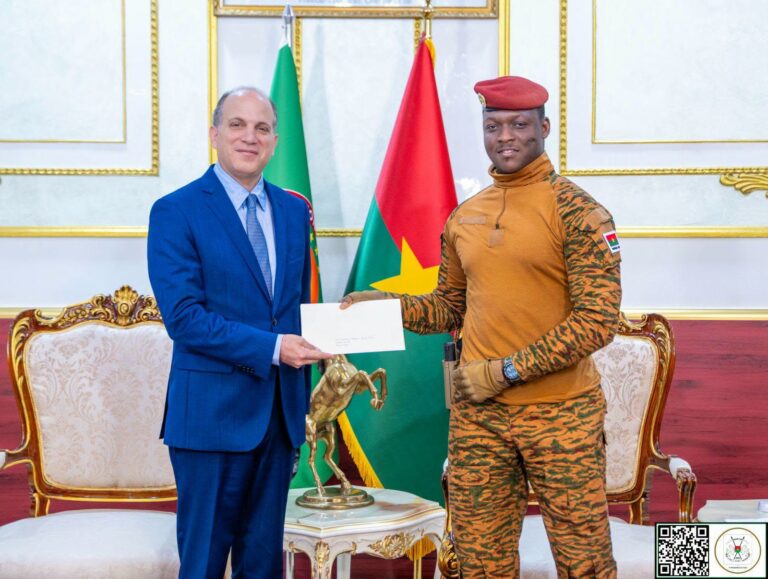 Présentation  de lettres  de créance:S.E.M. Patrick JABRE pour renforcer les relations entre l’Ordre de Malte et le Burkina Faso